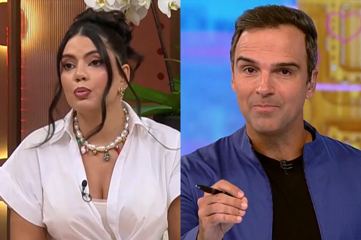 BBB: Fernanda Bande diz que Tadeu Schmidt deveria ser mais “rigoroso”