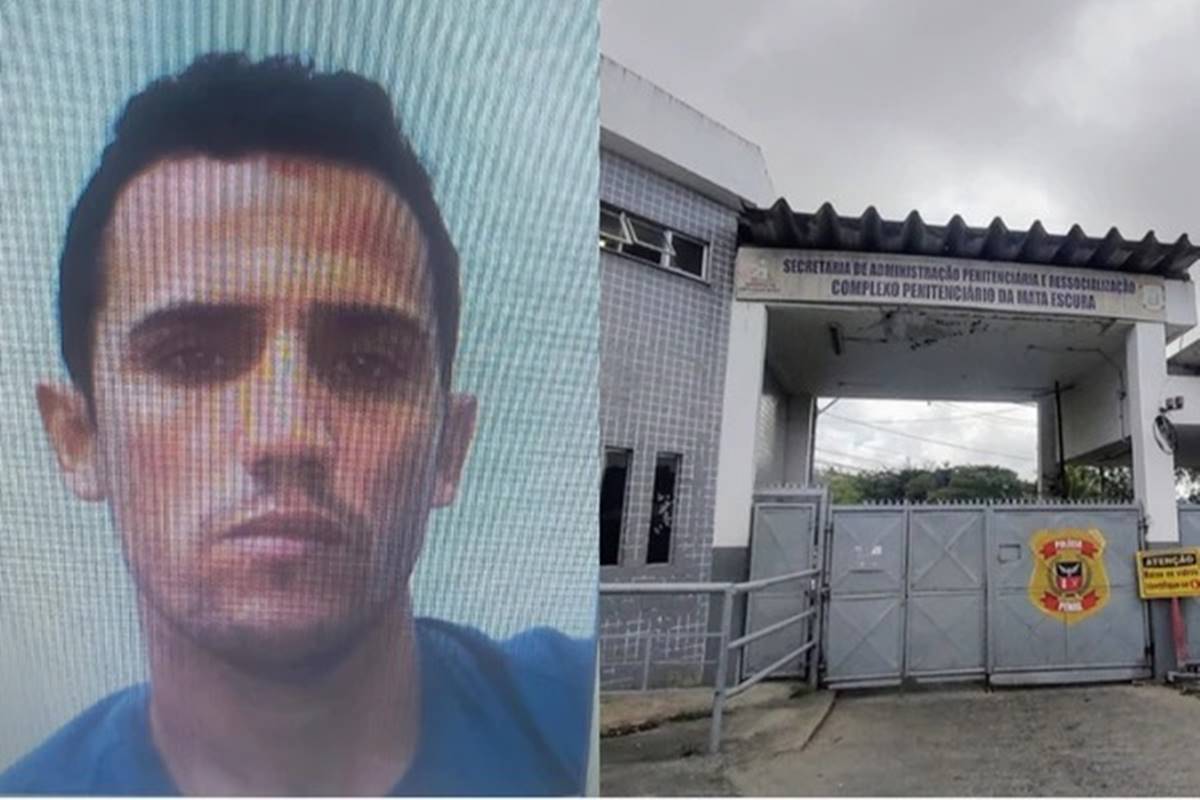 BA: preso que aproveitou falta de muro para fugir se entrega à polícia