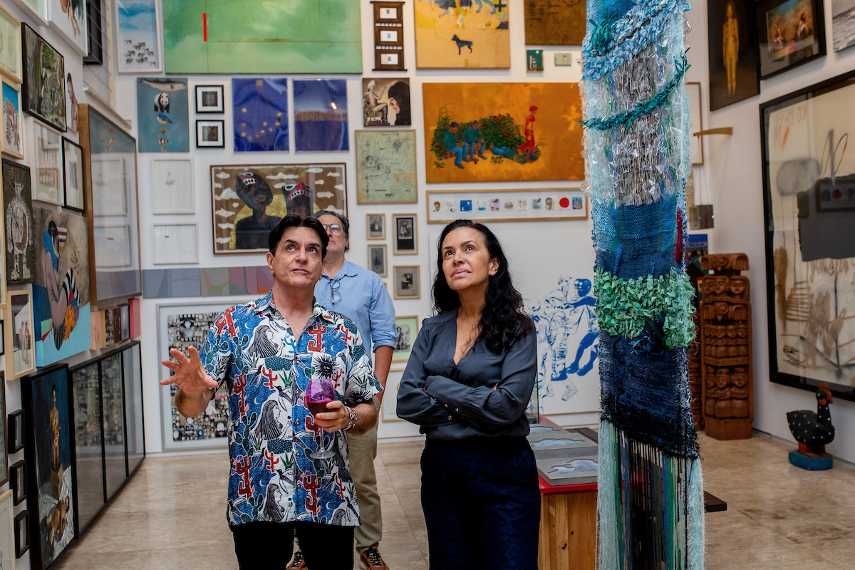 Visita guiada pela coleção de Fernando Bueno - Metrópoles