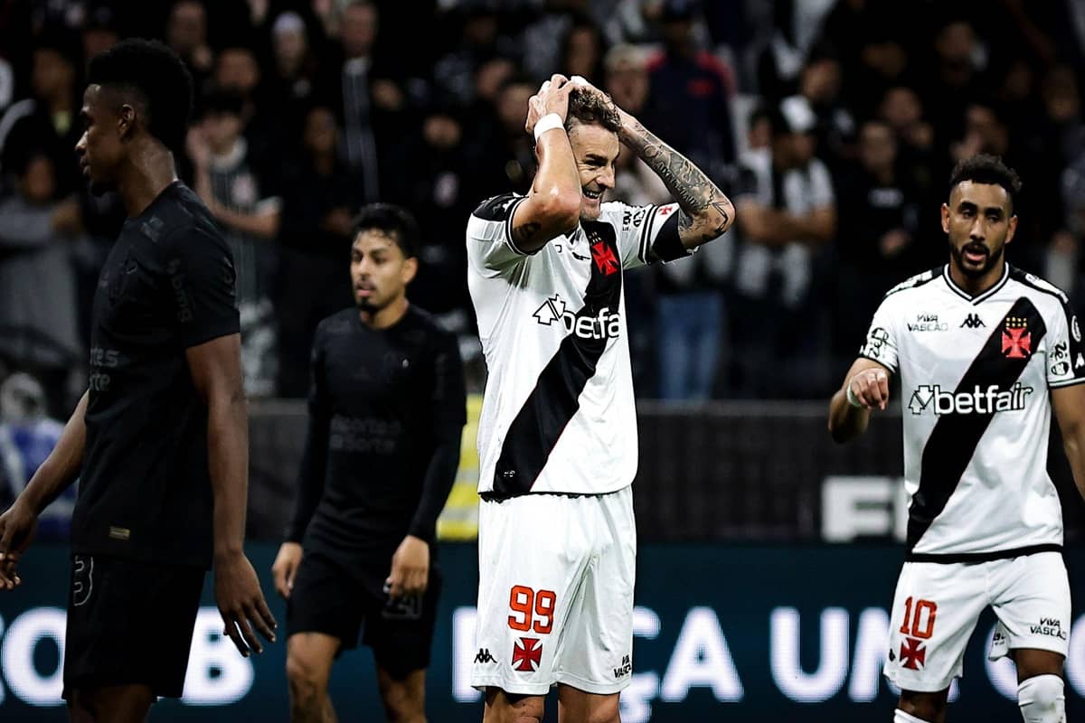 Vasco x Corinthians: equipes buscam se afastar da zona de rebaixamento