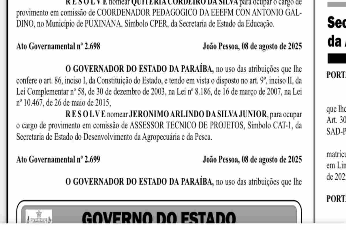 Nomeação de Junior do Peixe 
