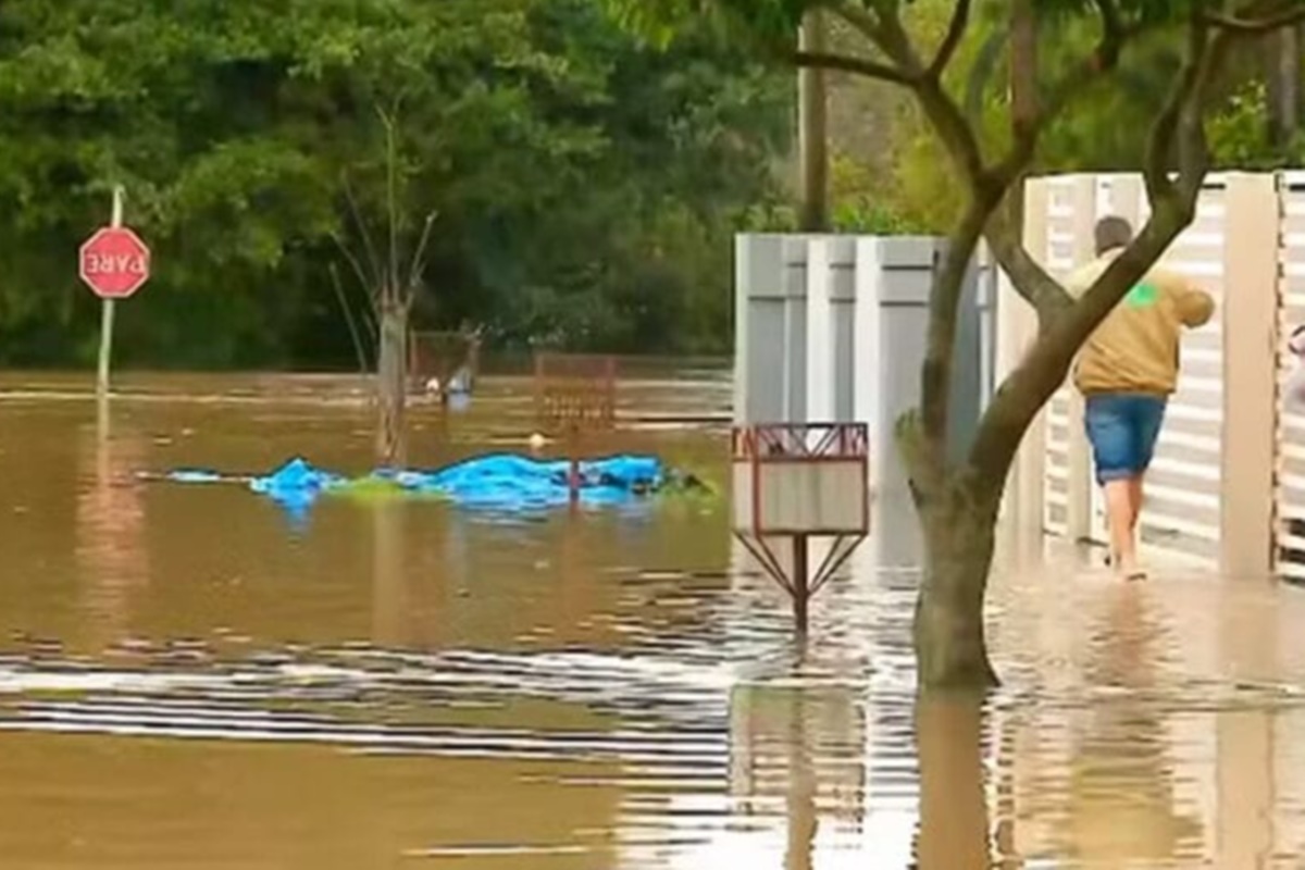 RS: chuvas intensas afetam 34 cidades e deixam mais de 500 desalojados