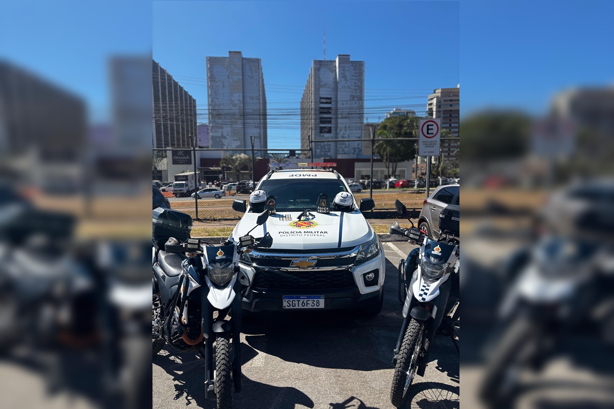 Homem tenta matar a tiros ex e o namorado dela e foge para o DF