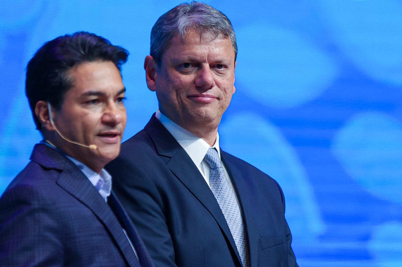 Marcos Pereira tieta Tarcísio sobre candidatura em 2026: “Quem sabe?”