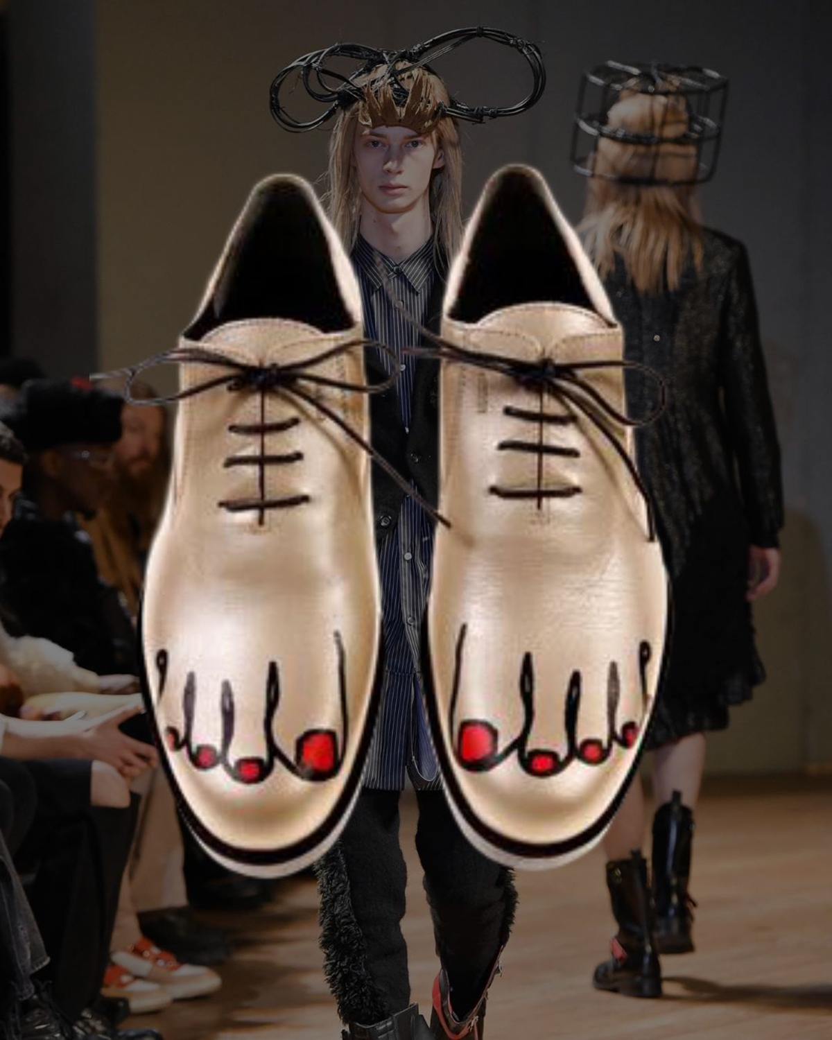 sapatos calçados que imitam os pés formato dos dedos - metrópoles