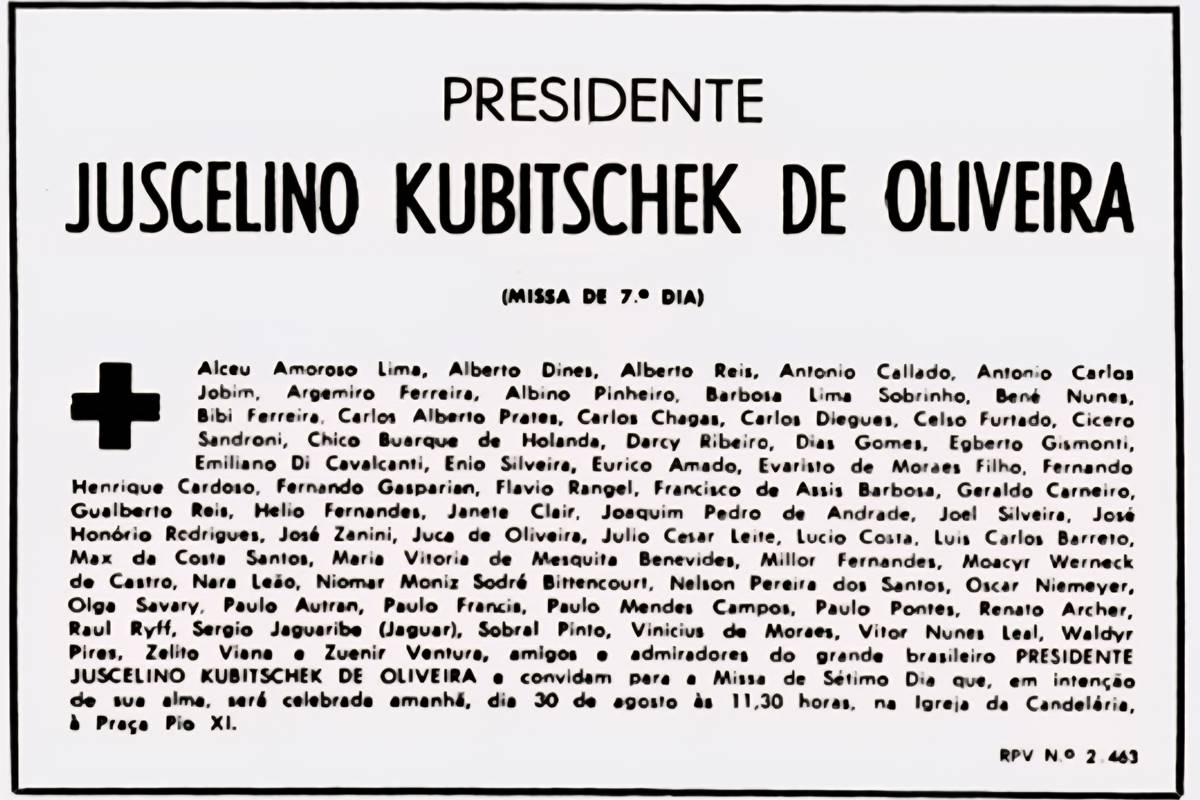 Anúncio publicado no Jornal do Brasil em 29 de agosto de 1976 - Metrópoles