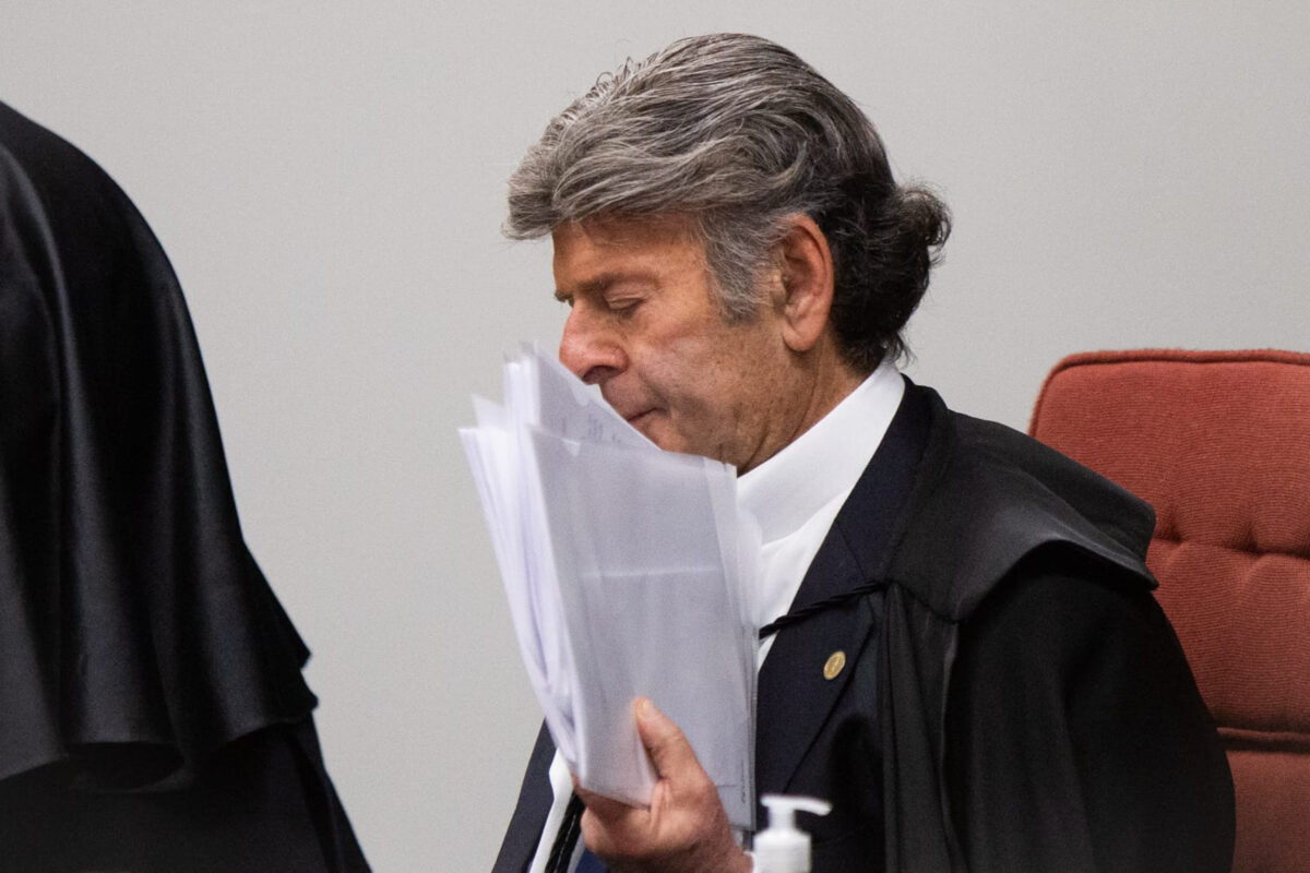 Apesar de voto questionado, Fux não rebate colegas e se mantém calado