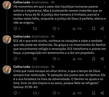 Postagem no X - Metrópoles