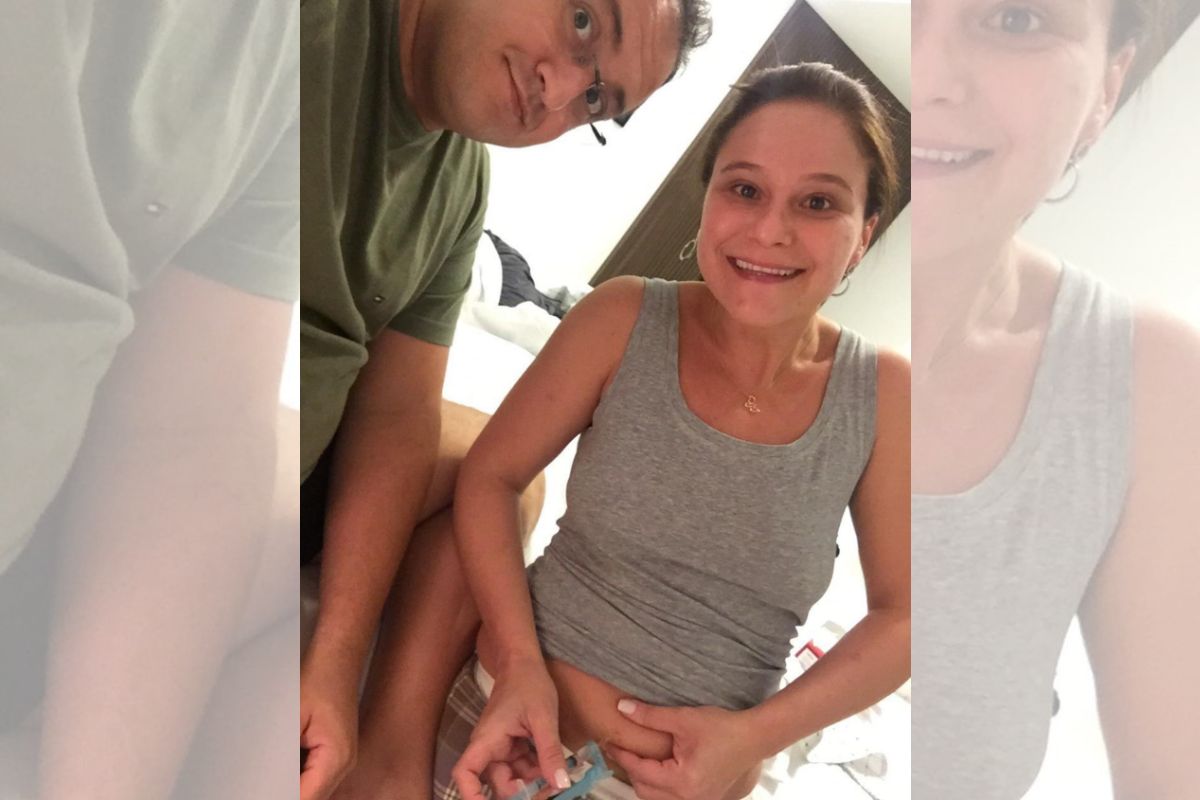 color photo of Lela and Wilson