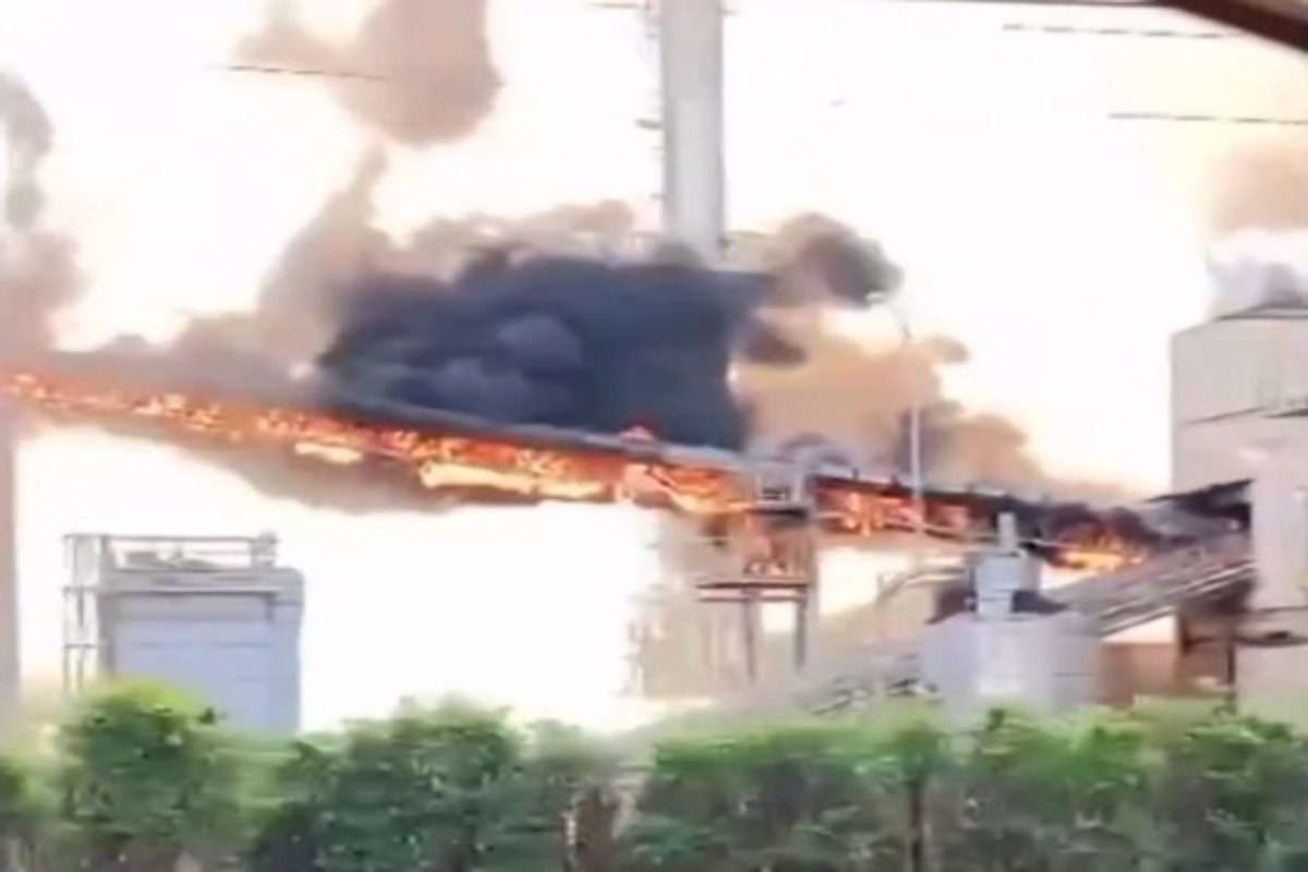 Incêndio atinge fábrica da Nestlé no interior de SP. Vídeo