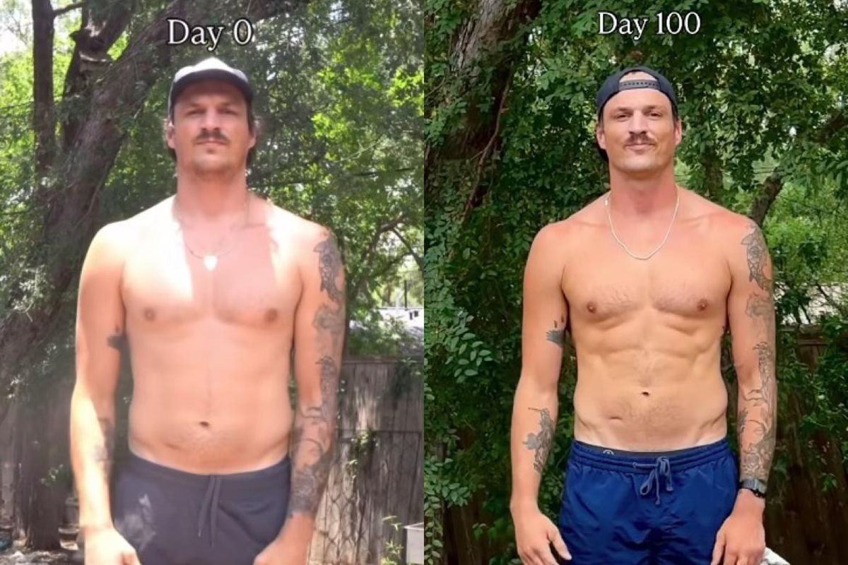 Colagem de fotos coloridas que mostra um mesmo homem em momentos diferentes - Metrópoles