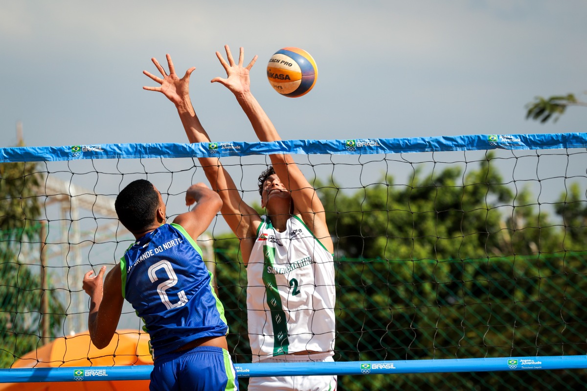 Jogos da Juventude 2025: vôlei de praia chega às semifinais