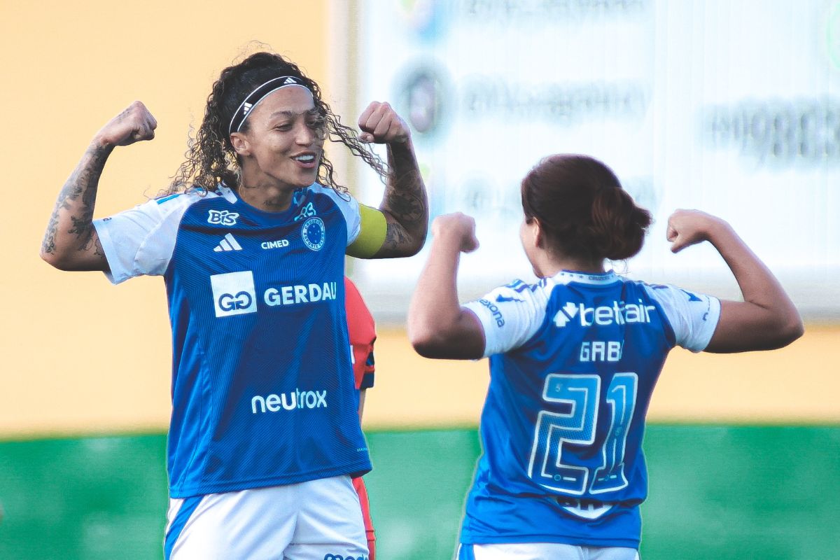 Futebol feminino: Cruzeiro e Bahia fazem mais de 20 gols em partidas
