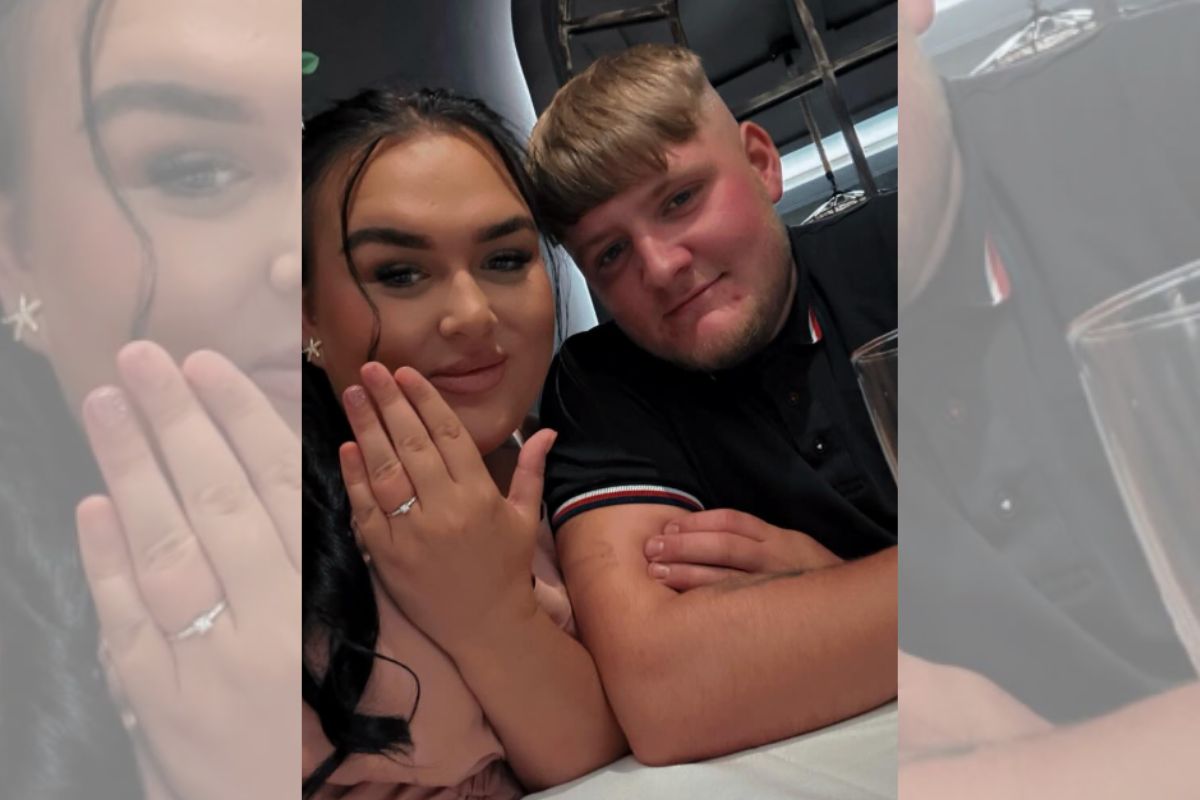 Foto colorida de um casal - Metrópoles