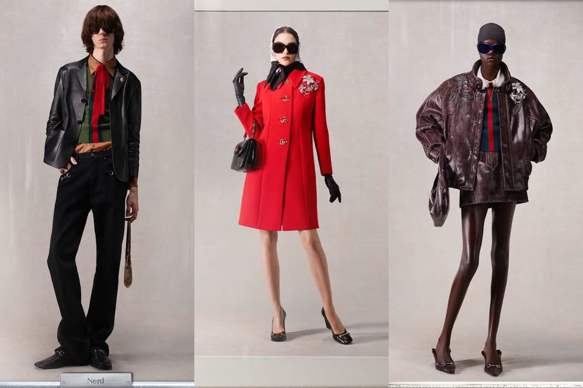 Demna entrega coleção sensual e ousada em estréia pela Gucci