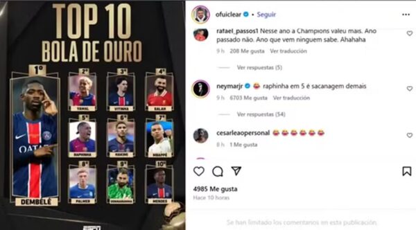 Foto colorida de Neymar - Metrópoles