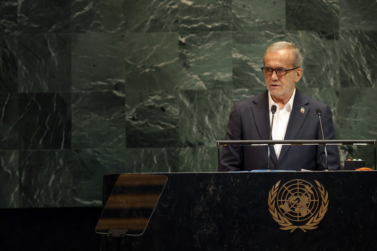 Na ONU, presidente do Irã nega que país busque armas nucleares