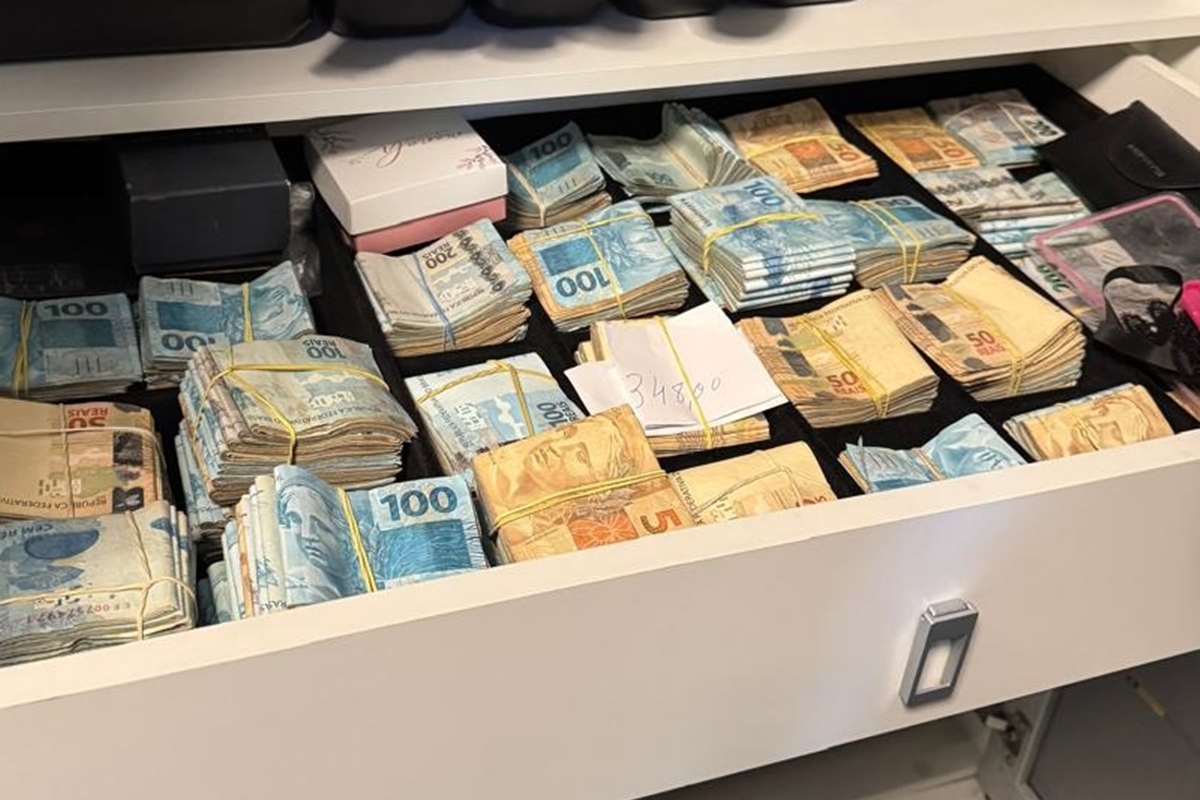Postos ligados ao PCC: operação apreende R$ 1 milhão em espécie