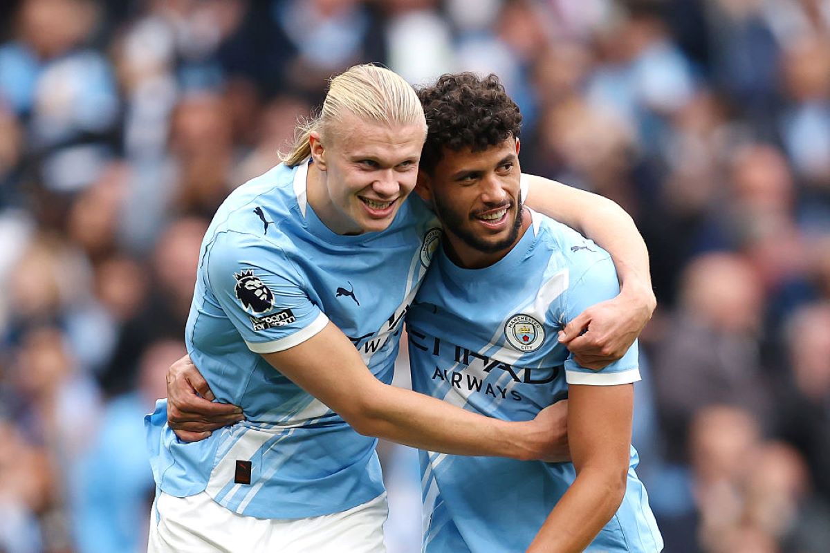Com dois gols contra, Manchester City goleia Burnley na Premier League