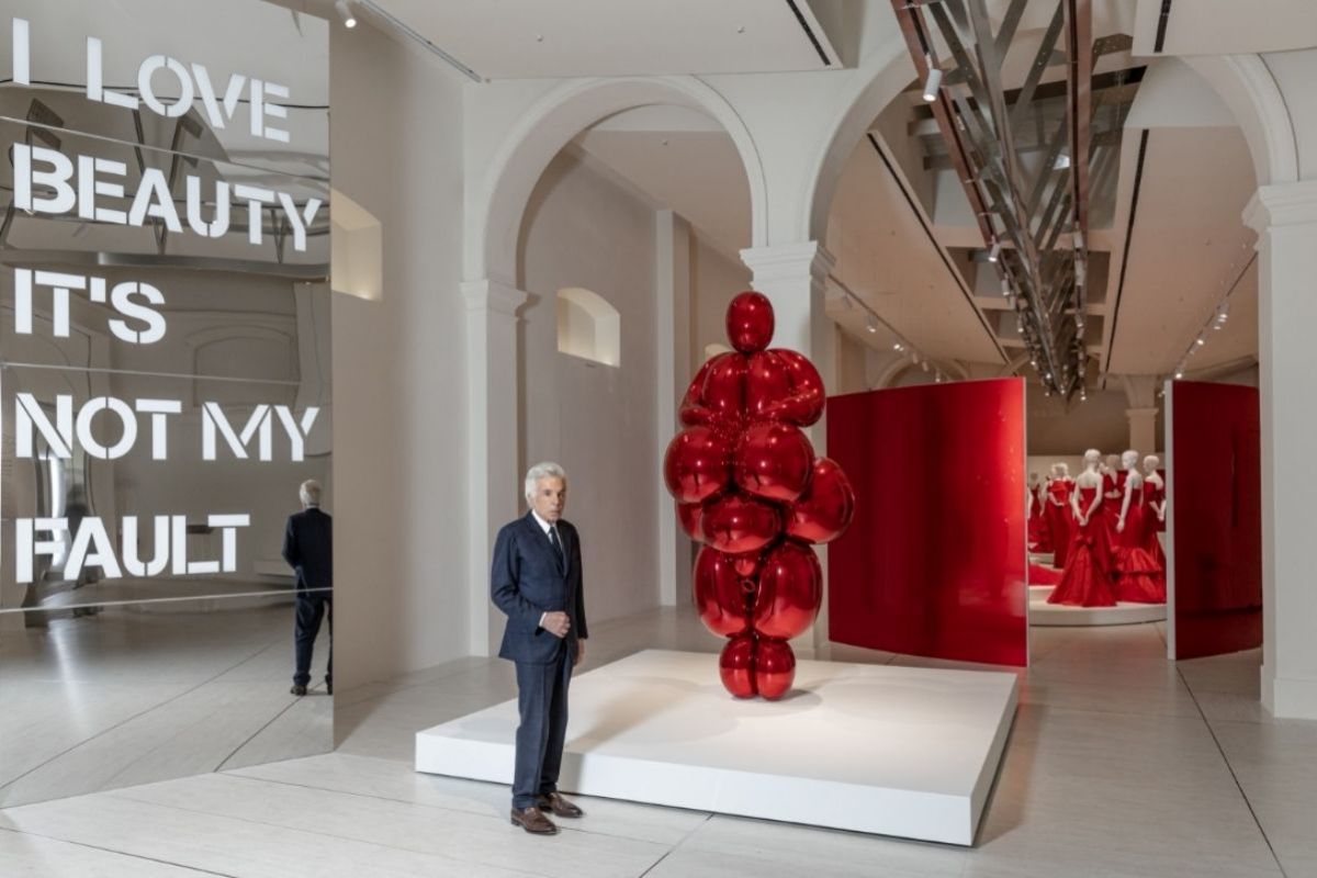 Exposição Orizzonti Rosso, da Fondazione Valentino - Metrópoles