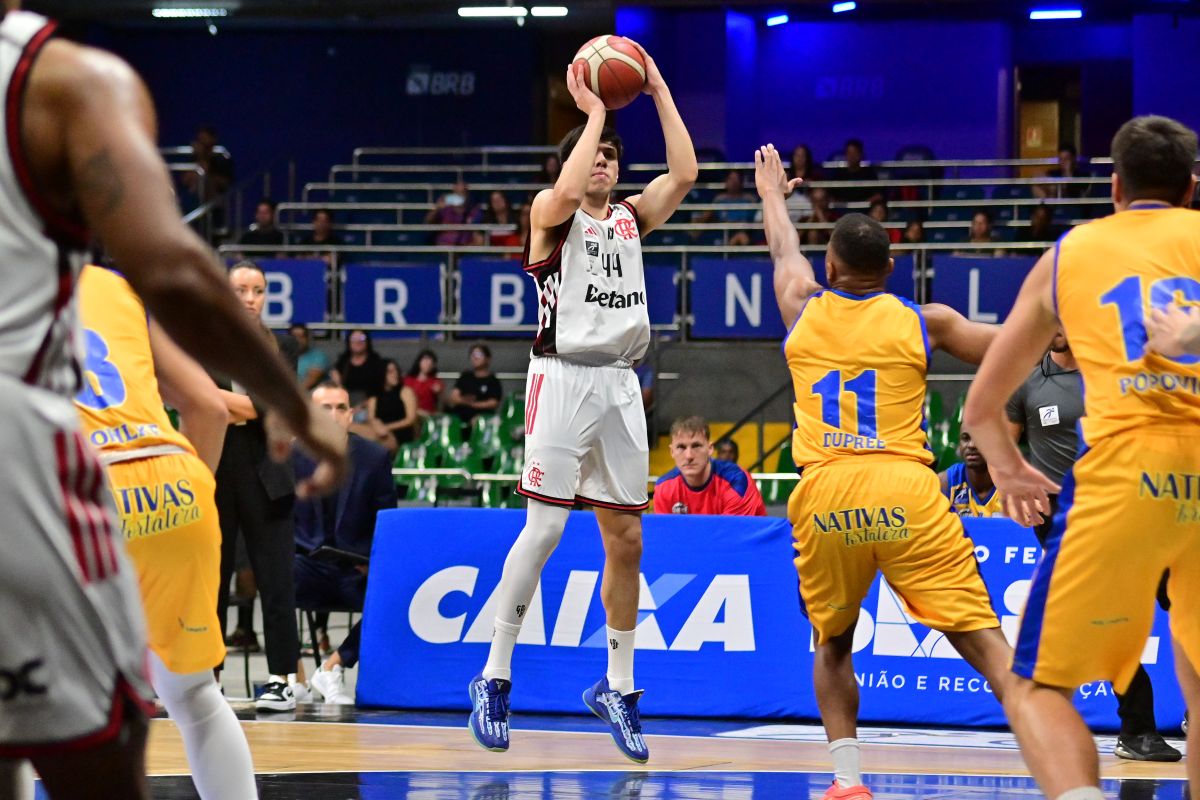 Torneio Abertura NBB: em jogo duro, Flamengo vence Fortaleza Basquete