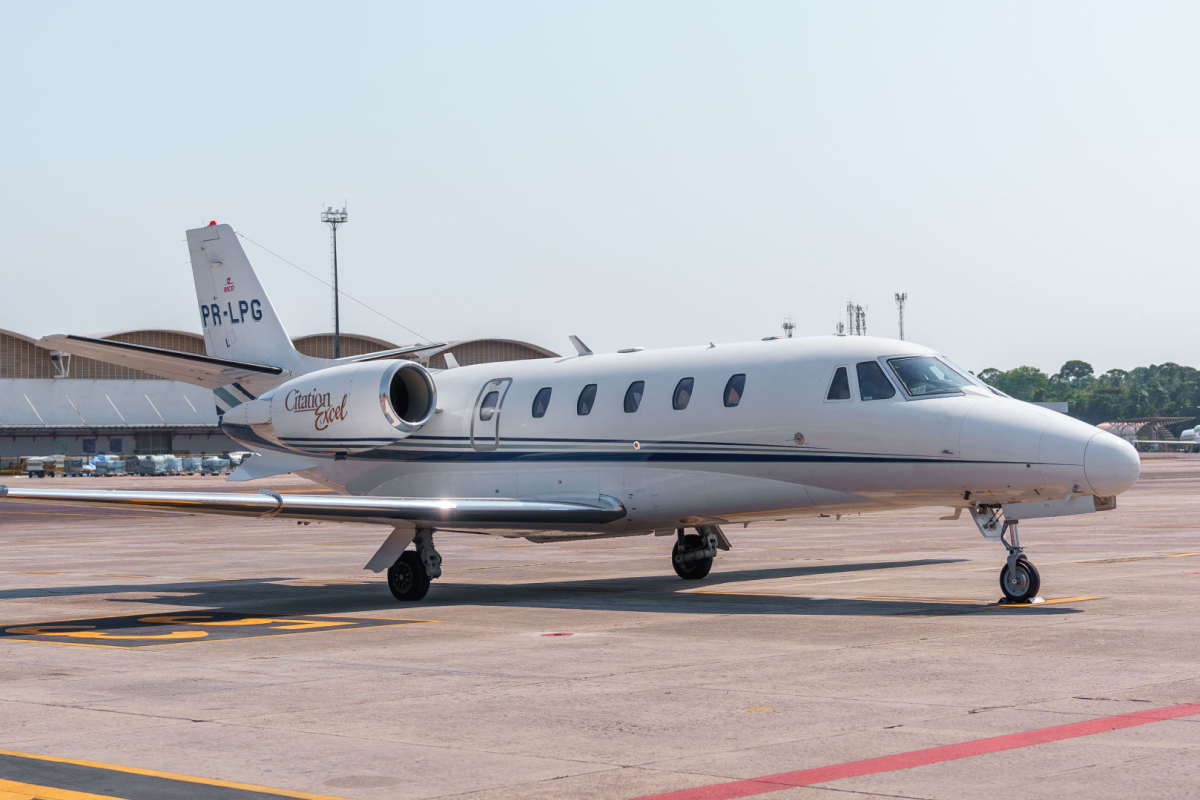 O jato Cessna Citation PR-LPG