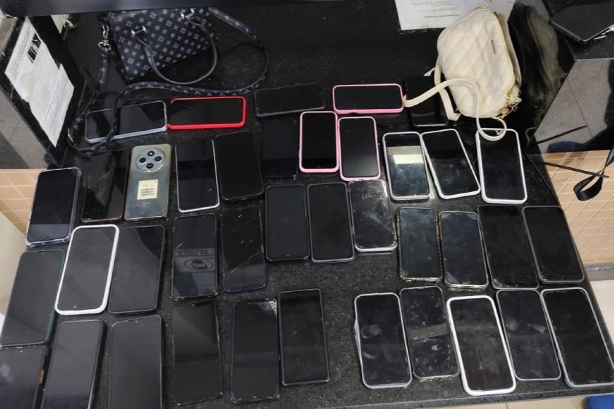 Polícia prende 6 por furto de celulares em festival de influenciador