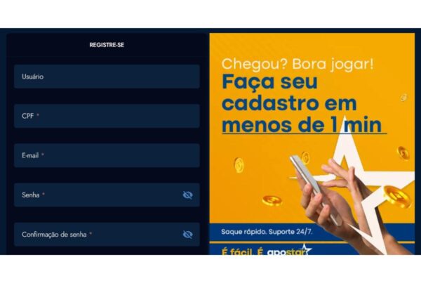 Apostarbet cadastro