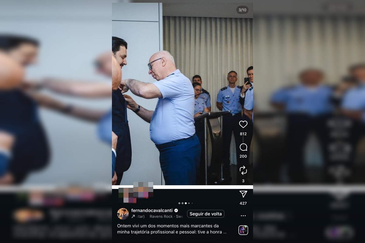 FAB condecorou empresário do DF investigado pela PF e CPI do INSS