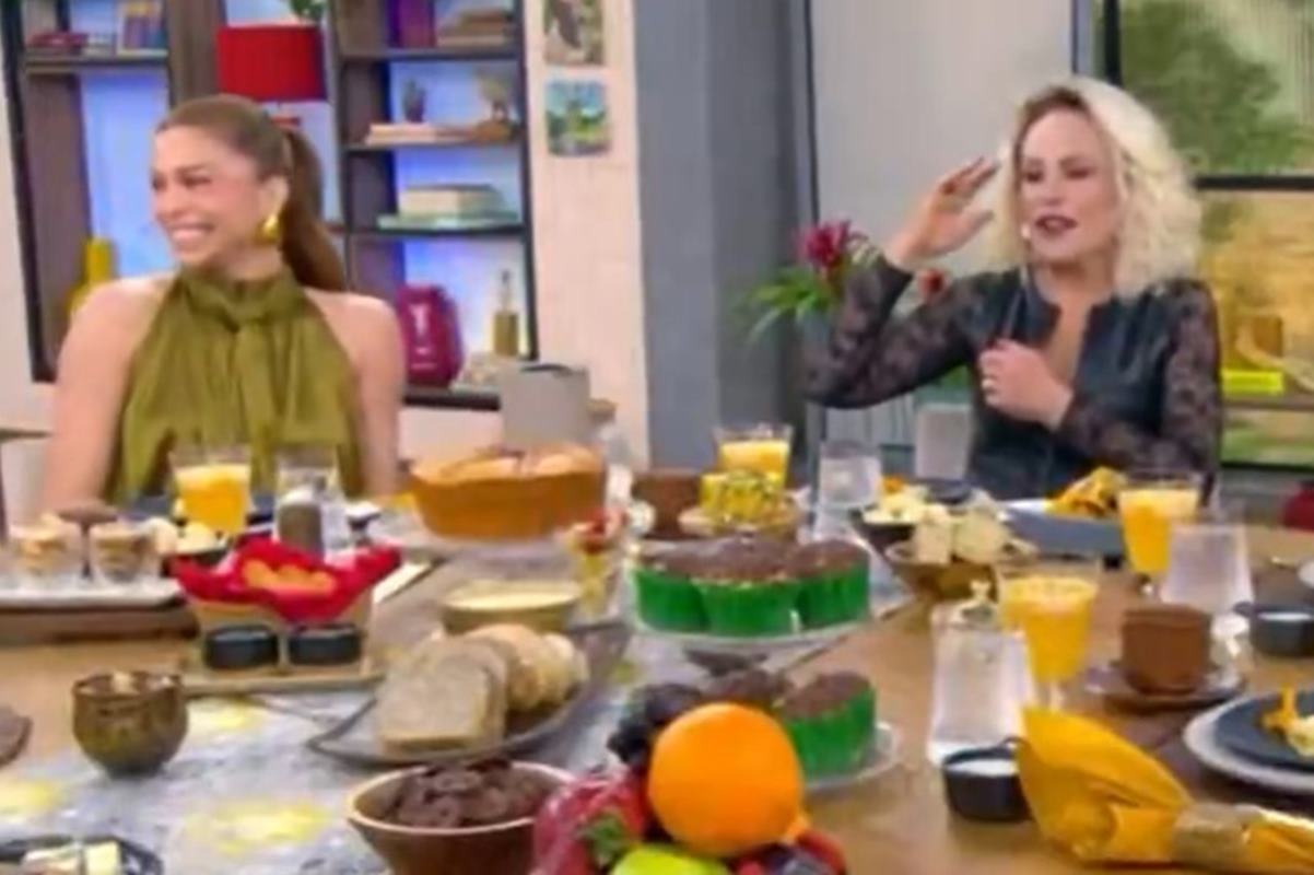 Grazi Massafera alfineta a “família tradicional” ao vivo no Mais Você