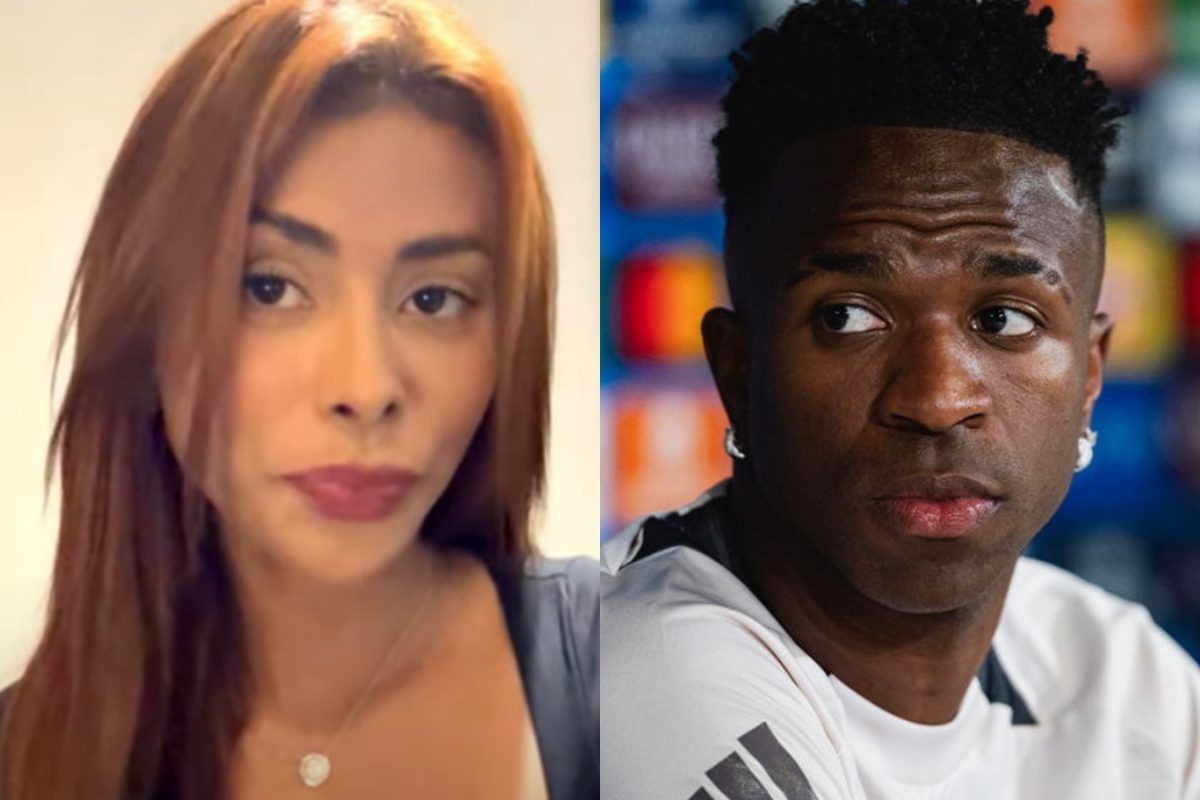 Áudio: modelo chama Vini Jr. de “maníaco” após pedidos do jogador