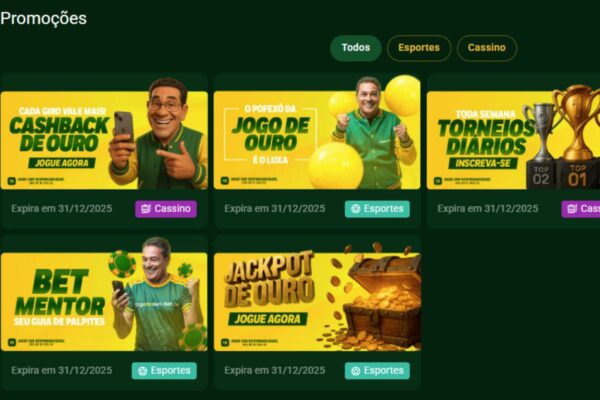 Jogo de Ouro apostas