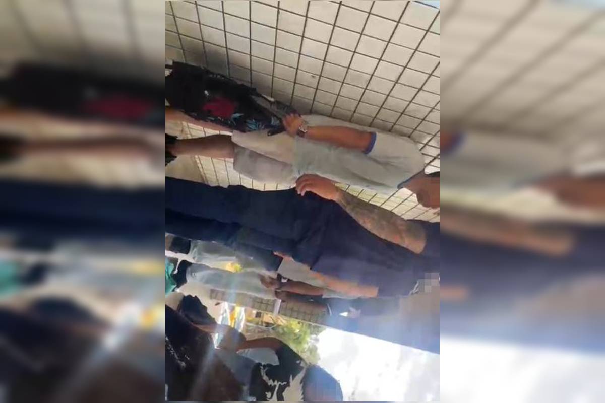 Confusão por furto de celular em escola gera briga entre pais e alunos