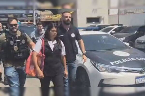 Momento da prisão