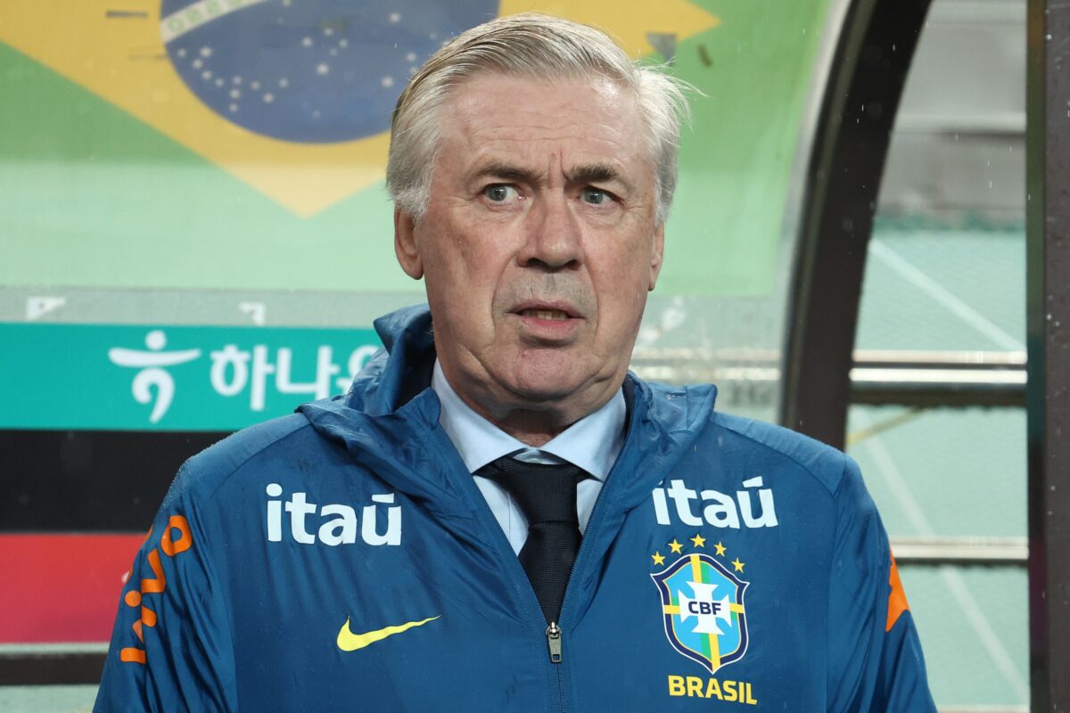 Ancelotti elogia atuação coletiva da Seleção Brasileira em goleada