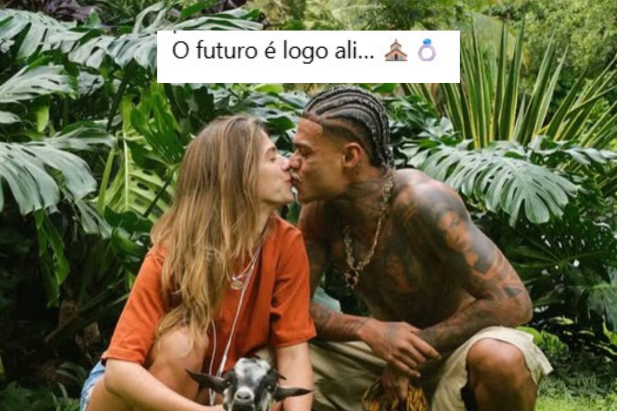 foto colorida MC Cabelinho e namorada 