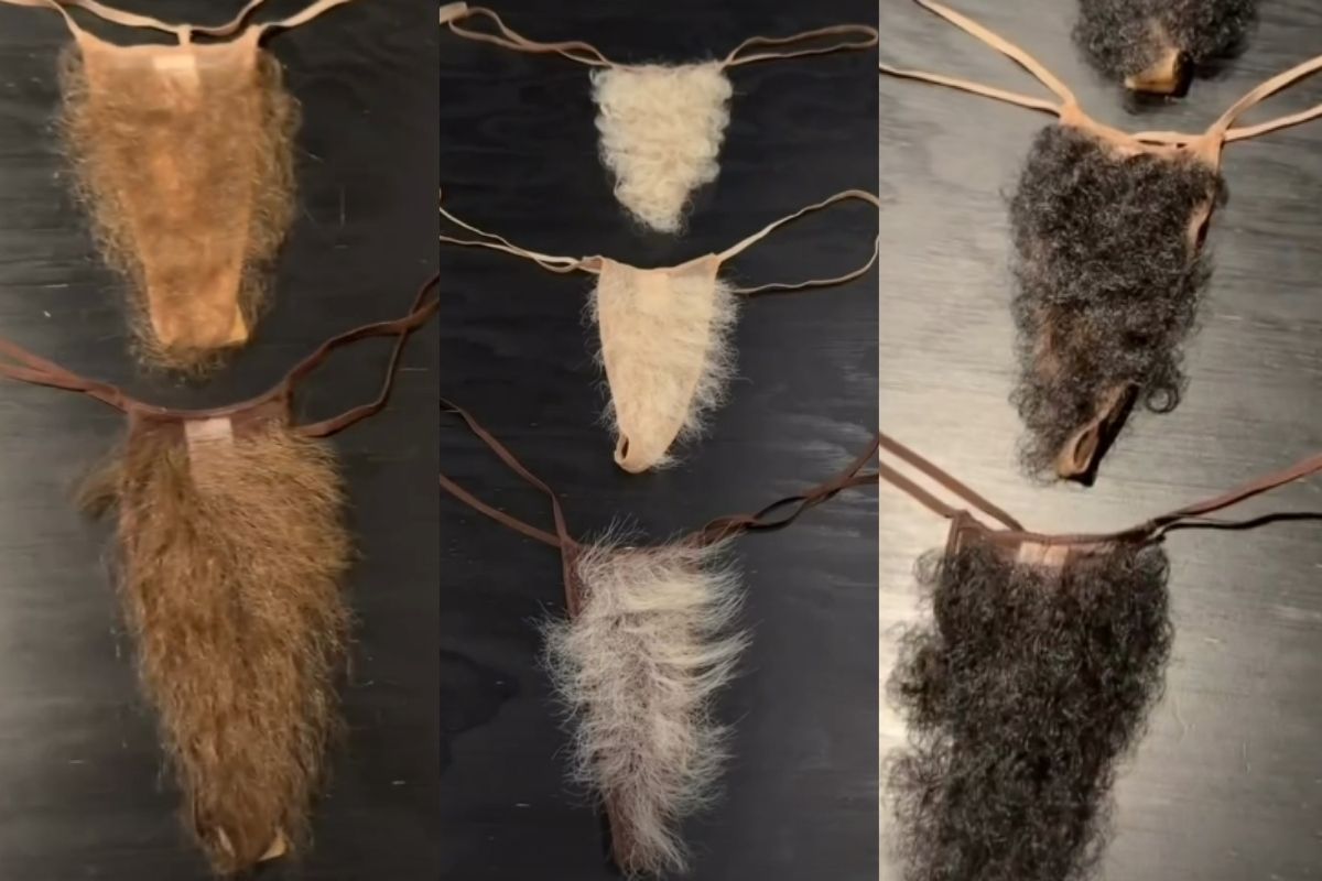 skims kim kardashian calcinha lingerie pelo peluda - metrópoles