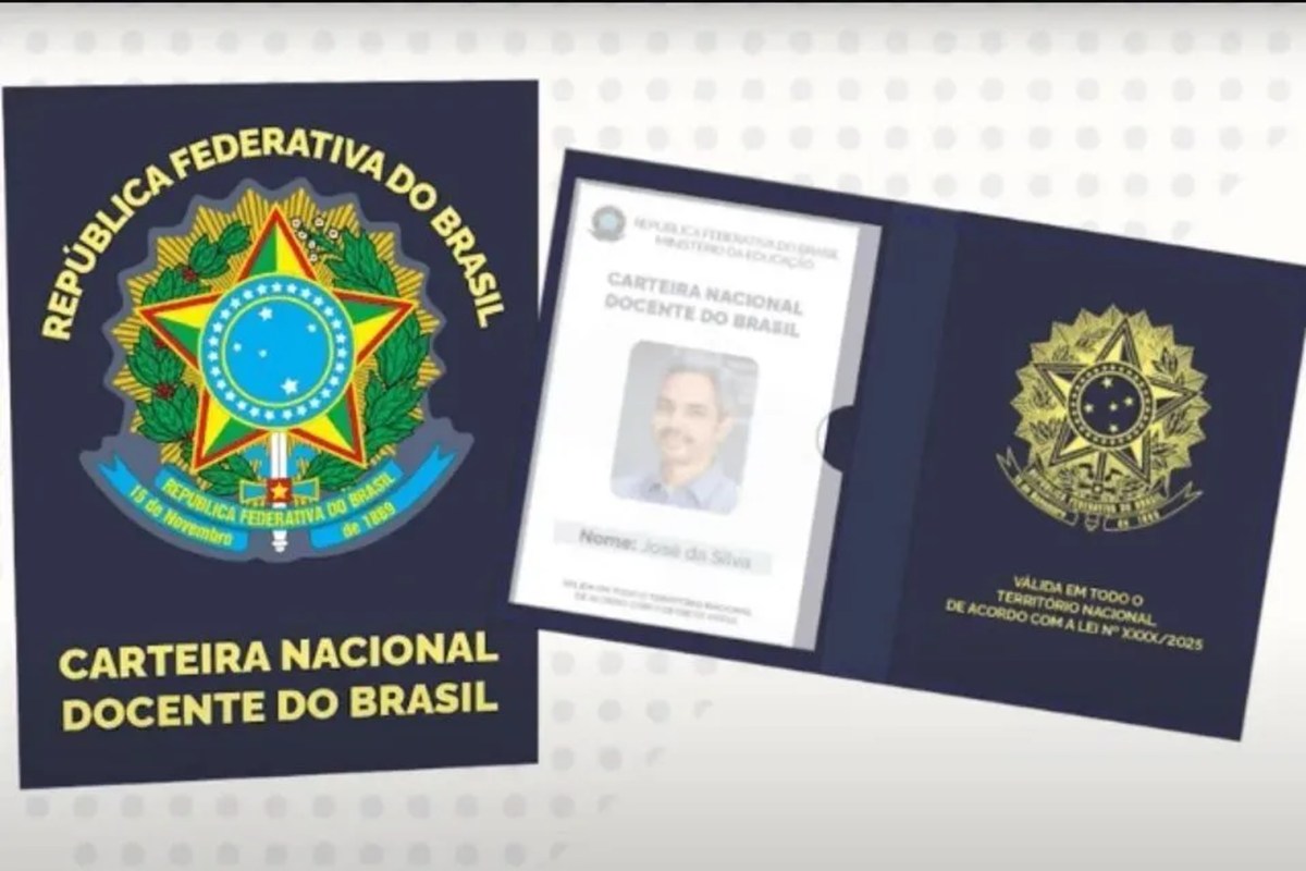 Governo divulga passo a passo para emitir Carteira Nacional Docente