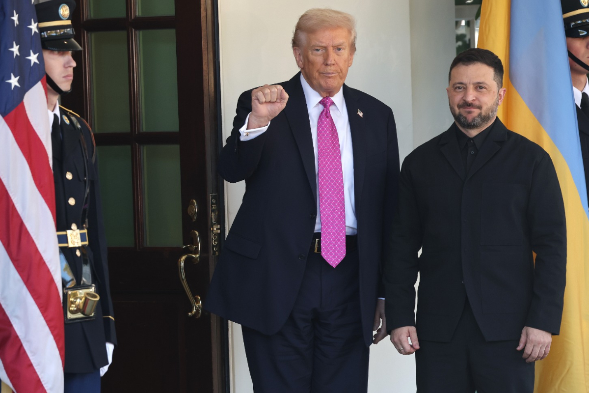 Zelensky chega à Casa Branca para reunião com Trump; acompanhe