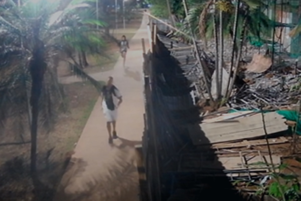 Vídeo mostra adolescente sendo perseguido e atacado na Asa Sul