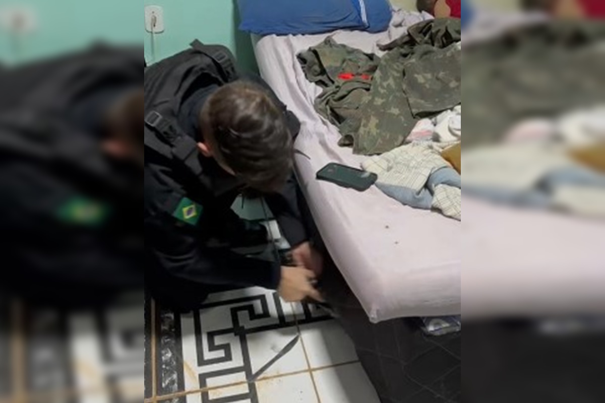 Homem esconde arma em colchão após atirar e ameaçar vizinhos no DF