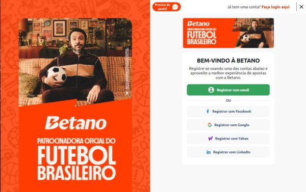Betano apostas