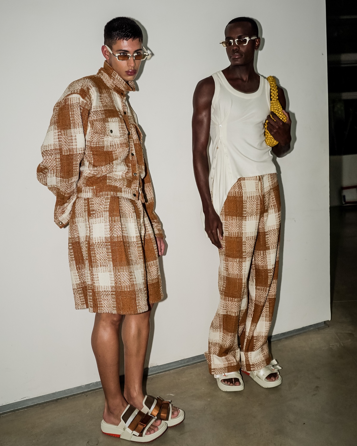 sao paulo fashion week spfw xadrez vichy tendencias - metrópoles