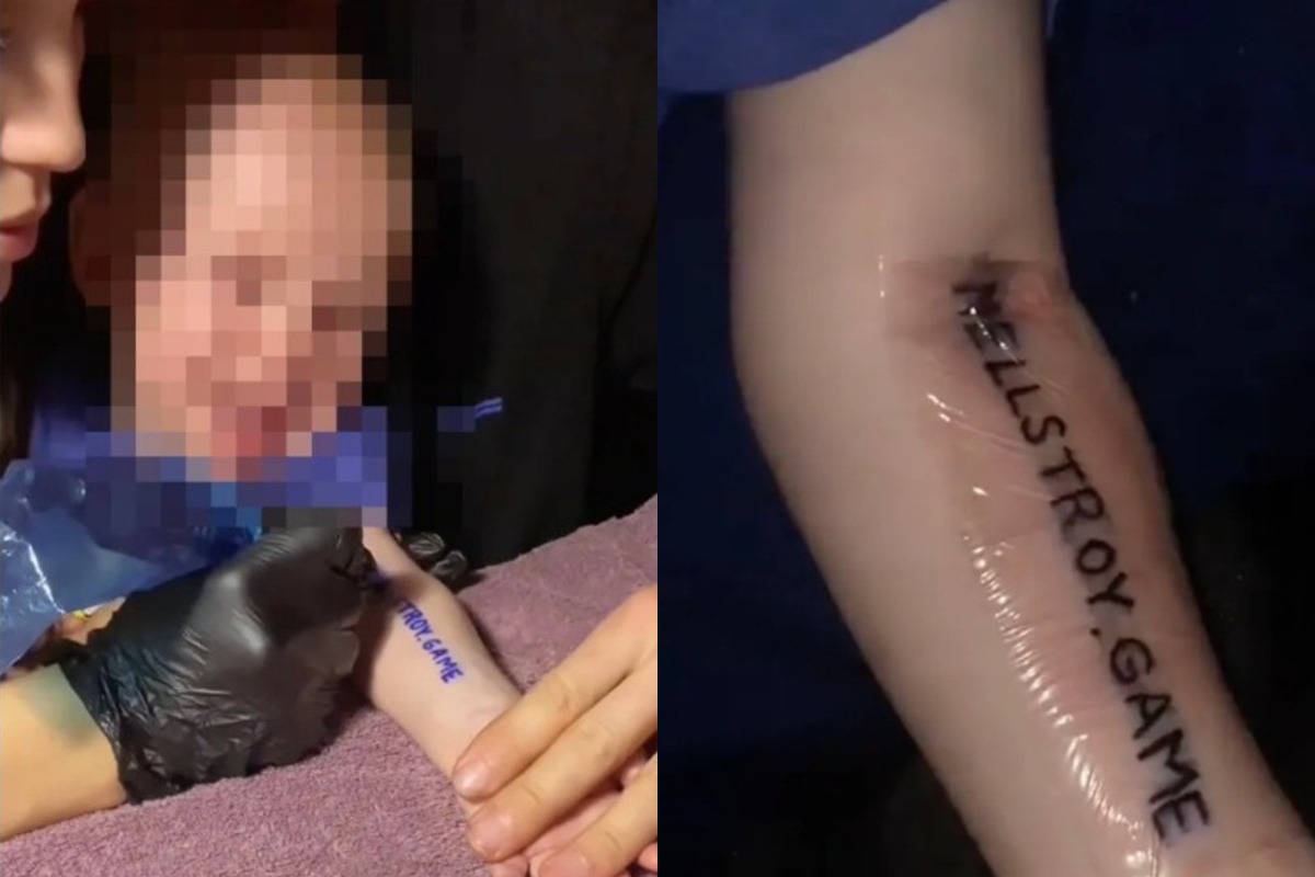 Casal tatua filho de 1 ano na Rússia - Metrópoles