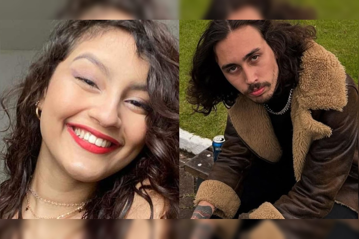 Noivos morrem após motoneta bater em canteiro da via. Vídeo