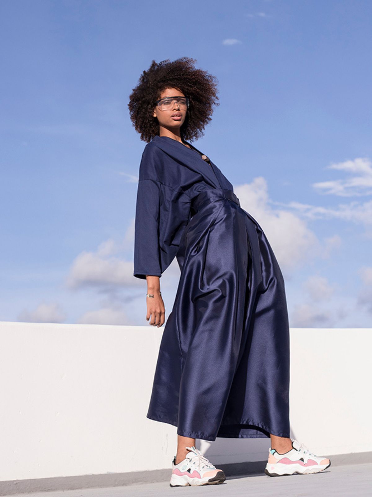 Imagem colorida de modelo