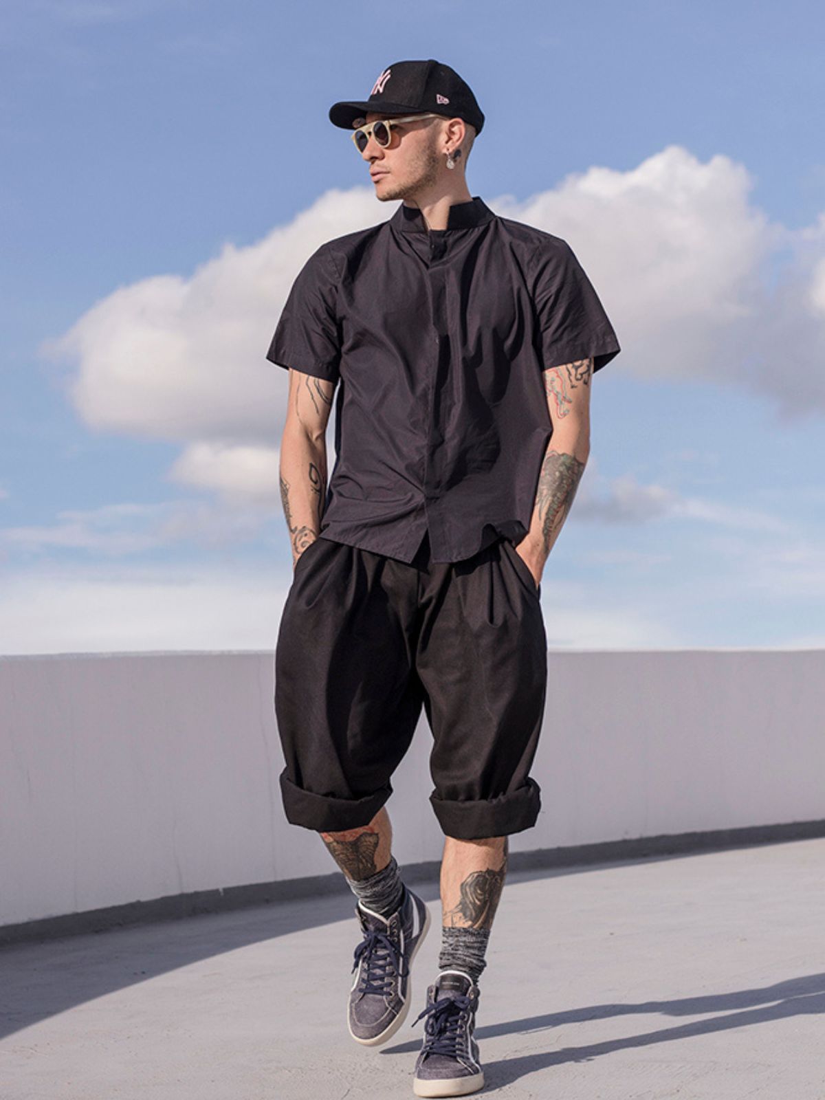 Imagem colorida de modelo