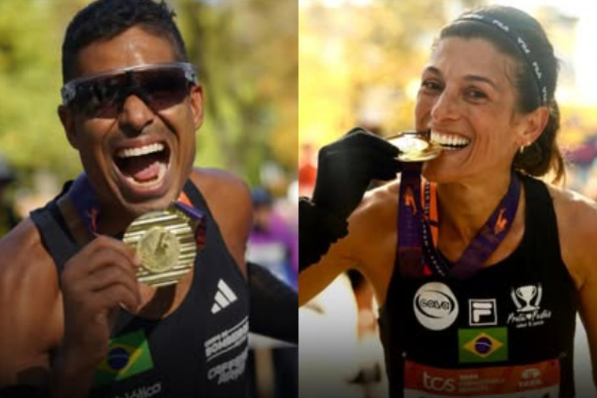 Brasileiros conquistam pódio em maratona nos Estados Unidos. Veja