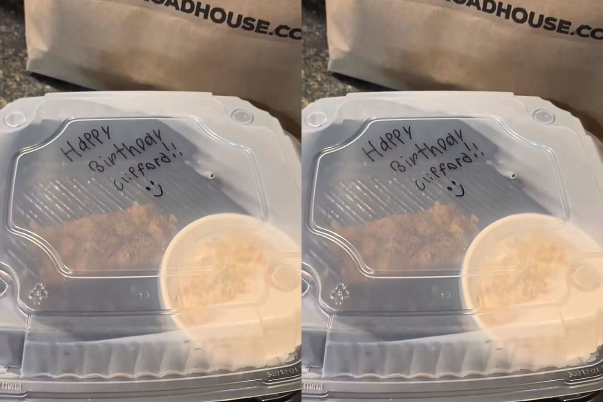 cachorro ganha bife e surpresa de aniversário de restaurante