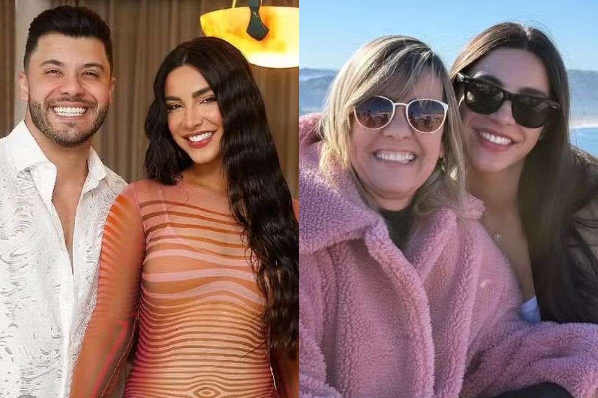 Gabriela Versiani se declara para a sogra, mãe de Huff: “Presente”